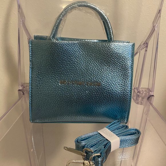 Brandon Blackwood End Systemic Racism (ESR) Tote Metallic Blue - Picture 2 of 4